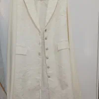 مانتو سفید مجلسی