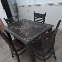 میز وصندلی غذاخوری ۴نفره