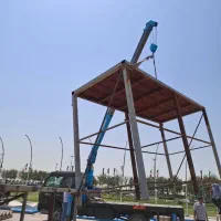 جوشکاری اسکلت سازه  وبرشکاری