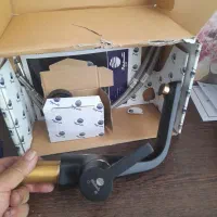 شیر دستشویی برند شیبه مدل اطلس مشکی طلایی