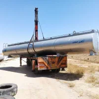 تانکر استیل دوجداره آرگون صنعت درحد نو