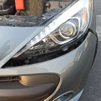 تعمیر دی لایت(دیلایت) چراغ جلو پژو207(طلق چراغ)