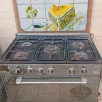 اجاق گاز طرح فر فندک دار