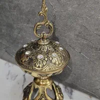 قندان برنجی کاملا نو نو