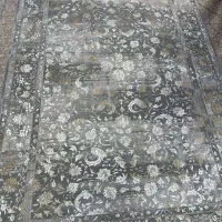 فرش کناره مدرن فرش طوسی