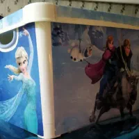 جعبه پلاستیکی بزرگ طرح فروزن