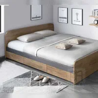 تخت دونفره تمام MDF مدل nilgun*ضمانت کیفیت *