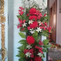 سبد گل دوطبقه