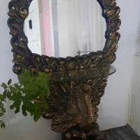 آینه و شمعدان طرح طاووس