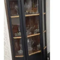 ویترین کنجی جنس چوب راش