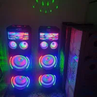 باند اسپیکر دوقلو بلوتوثی میکرولب دی جی دار
