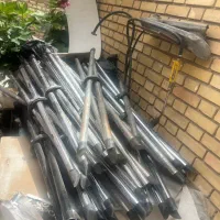 میز شیه ای پایه فلزی