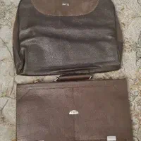 ۲ عدد کیف چرمی اداری