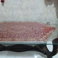 میز شیشه ای جلو مبلی