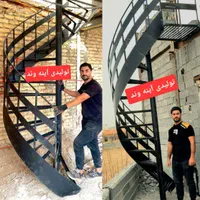 تولیدپله های دوبلکسی پله پیچ،آهنی،گردون،صاف