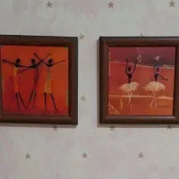 تابلو نقاشی باله ، یک جفت فانتزی