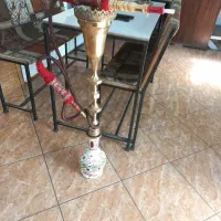 قلیان برنجی عربی  قدیمی