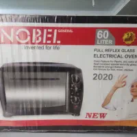 آون توستر با جوجه گردان NOBEL