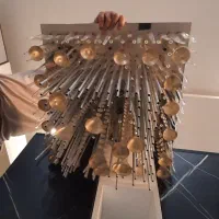 لوستر|لوستر و چراغ آویز|بابل, |دیوار