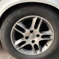 چهارحلقه رینگ و لاستک سالم بدون خط خش جزئی