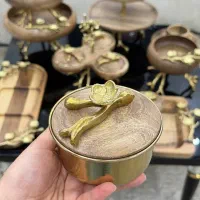 سرویس پذیرایی چوبی پنج تیکه جهیزیه|ظروف سرو و پذیرایی|مشهد, ابوذر|دیوار