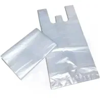 پلاستیک رکابی دسته دار شفاف