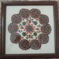 تابلو پته دوزی کرمانی