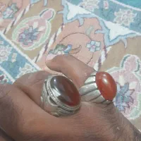 ۲ تا انگشتر عقیق کهنه