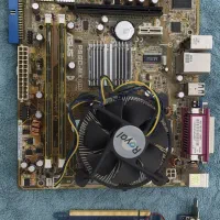 مادربرد ASUS PSGC - MX / 1333 + اقلام همراه