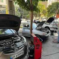 شارژ گاز کولر خودرو با دستگاه تمام اتوماتیک