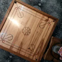 بازی تخته ای کروم و شطرنج - بیلیارد انگشتی