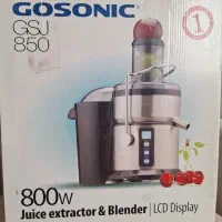 آبمیوه‌گیری و غذاساز گوسونیک 4 کاره مدل GSJ- 850