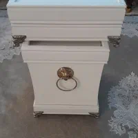 جا دستمالی و سطل آشغال