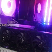 کارت گرافیک 6600 xt برند xfx qick 308
