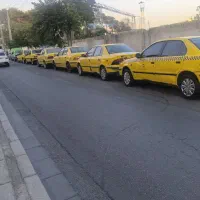 تاکسی گردشی تهران دوگانه کارخانه سمند ۸۵