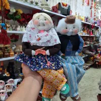 ننجون آقاجون عروسک جفتی