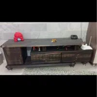 میز تلویزیون چوبی