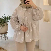 شومیز قاصدک / شومیز کرمی و خنک