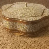 جعبه خاتم در دار طرح گل