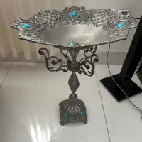ظرف میوه خوری پایه دار پیوتر کنار سالنی