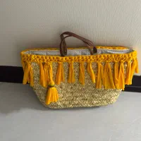 کیف حصیری کاملا نو