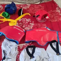 لباس و وسایل کامل تکواندو سایز یک