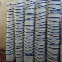 سطل 8کیلویی با درب محکم در حد نو