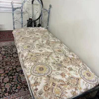 تخت خواب ۱ نفره فرفوژه با تشک رویال