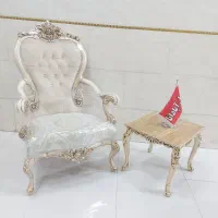مبلمان ۹نفره استیل مدل یاقوت درحدنو چوب گردوملایر