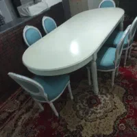 میز و صندلی نهارخوری با روکش محافظ