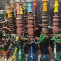 ۱۰ عدد قلیون چوبی