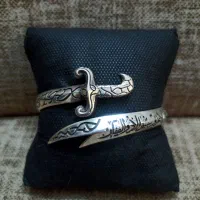 دستبند ذوالفقار نقره
