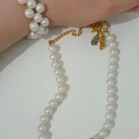 گردنبند و دستبند مروارید