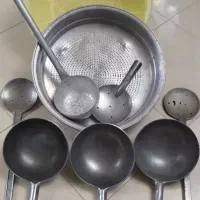 قابلمه، آبکش، کفگیر، آبگردون.